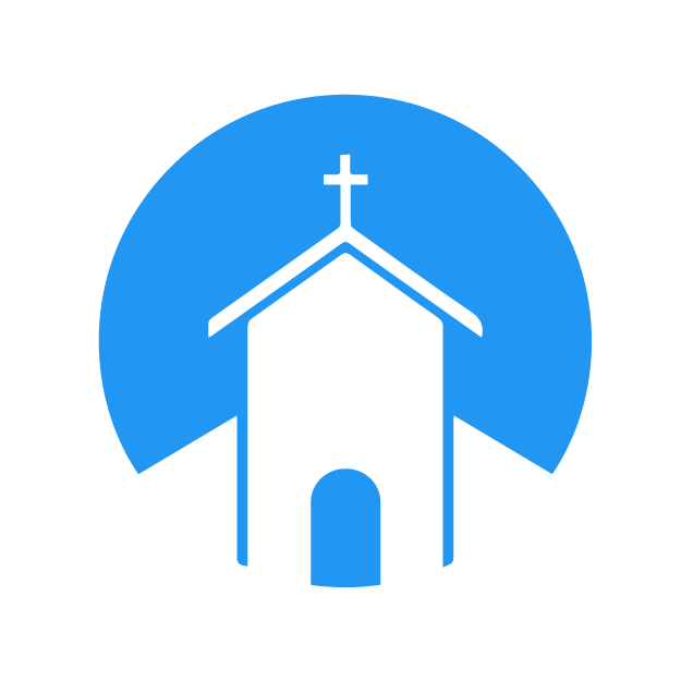 blue church icon