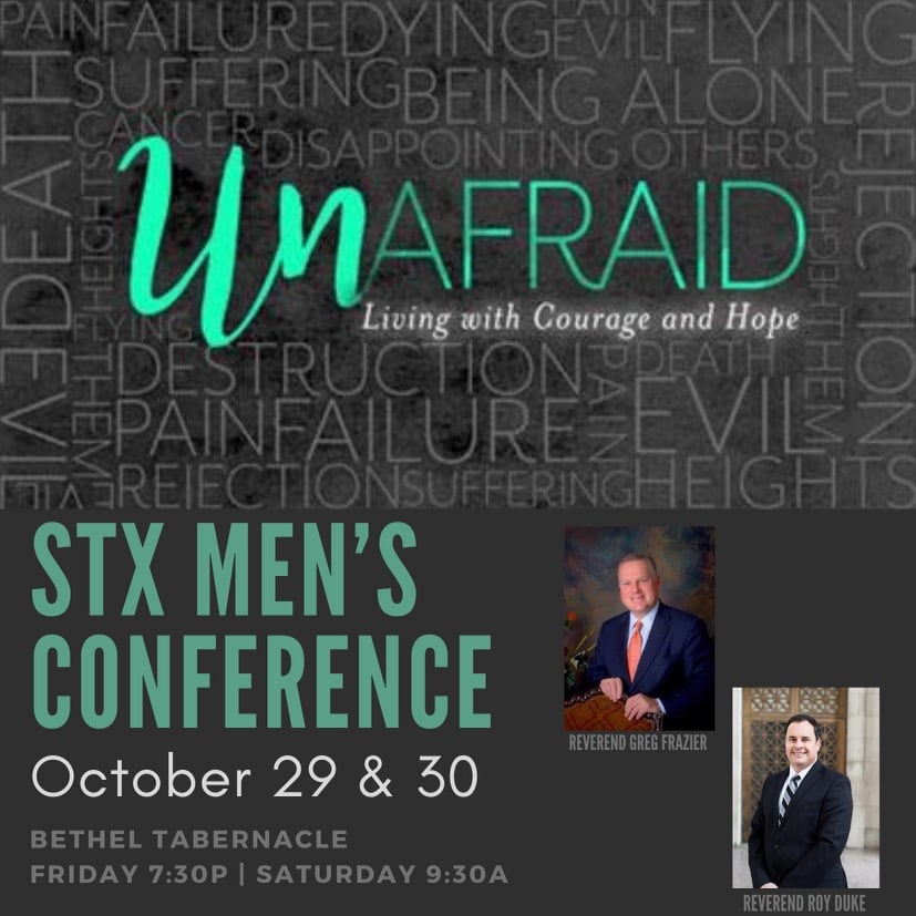 stx mens conference flyer